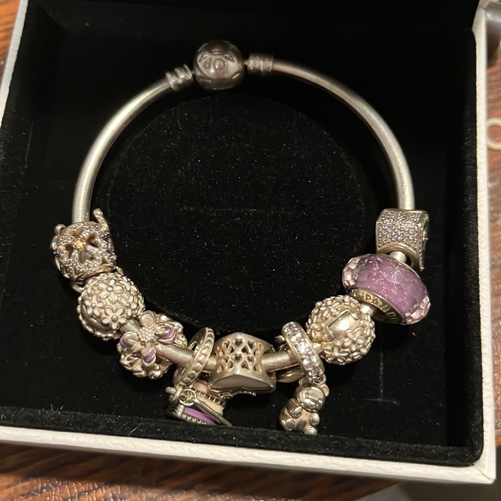 authentic pandora charms set